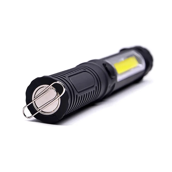 Argeus Mıknatıslı Pilli El Feneri Siyah V171 - Resim 5