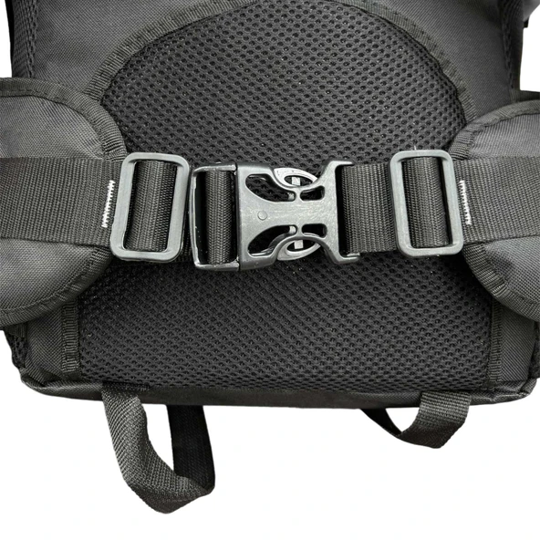 Cakard Profesyonel Dağcı Sırt Çantası 75+10 Lt Siyah 975-CK - 5