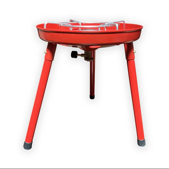 Yer Tipi Süper Ocak - Orcamp (Granit Sac + Grill + Dönüştürücülü) - (GR-823-10) - 2