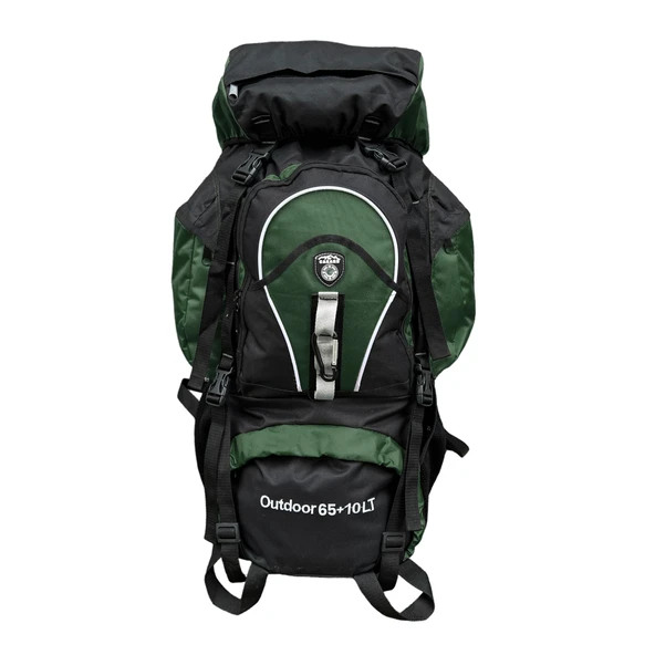 Cakard Profesyonel Dağcı Sırt Çantası 65+10 Lt Haki 965-CK ürün görseli 1