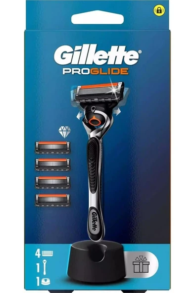 Gillette Fusion Proglide Flexball Tıraş Makinesi 4 Yedekli (sap+stand+4 bıçak)