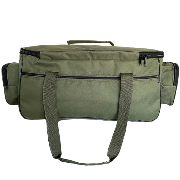 Çok Amaçlı Malzeme Çantası - Büyük - Haki - 35021 - Balıkçı Çantası - Seyahat Çantası - 2