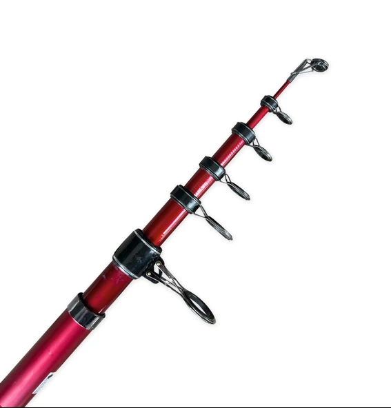 Teleskopik Karbon Surf Olta Kamışı - Redmark - 390cm - 100/200 Gr - Protackle - 4