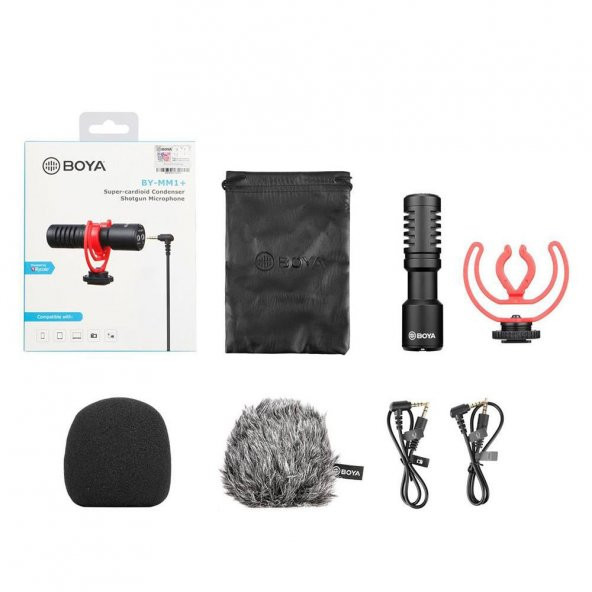 Boya By-mm1+ Cardioid Mikrofon - 2