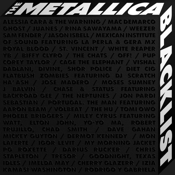 VARIOUS ARTISTS - THE METALLICA BLACKLIST  (4 CD) (2021)