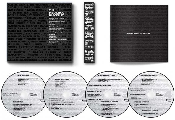 VARIOUS ARTISTS - THE METALLICA BLACKLIST  (4 CD) (2021) - 3