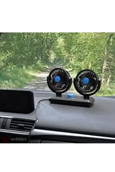 WEHHLER BMW 5 Serisi E28 1981-1987 Sedan 360 Derece Dönebilen 12V Soğutucu Vantilatör Klima Fanı - Resim 6