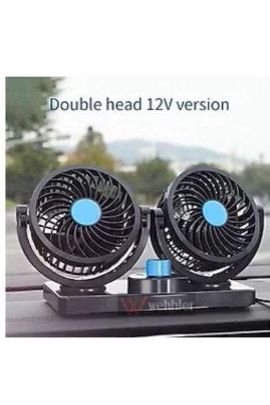 WEHHLER Audi 200 Serisi 1971-1991 360 Derece Dönebilen 12V Soğutucu Vantilatör Klima Fanı - 5