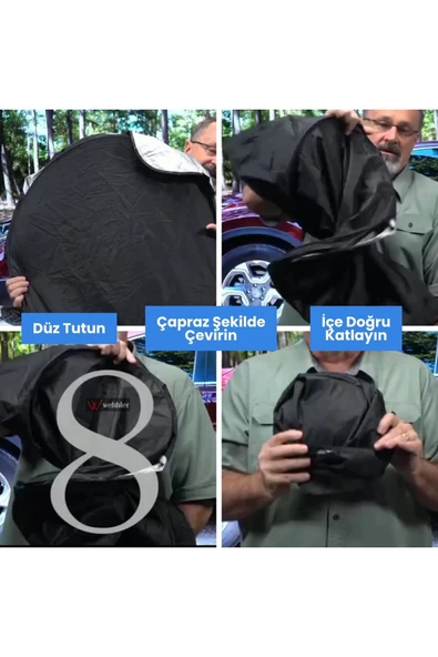 WEHHLER Alfa Romeo Junior 1.2 Ibrida EDCT6 Otomatik 2024 Ön Cam Güneşliği-Torpido Korucuyu Yuvarlak - Resim 4