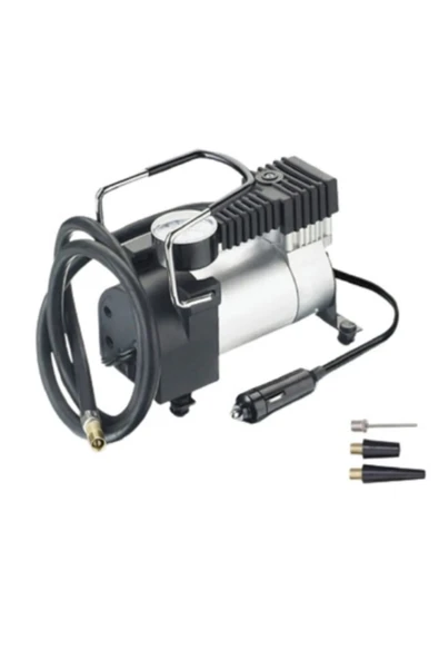 WEHHLER Metal Lastik Hava Kompresörü Araba Oto Araç Lastik Şişirme Pompası ürün görseli