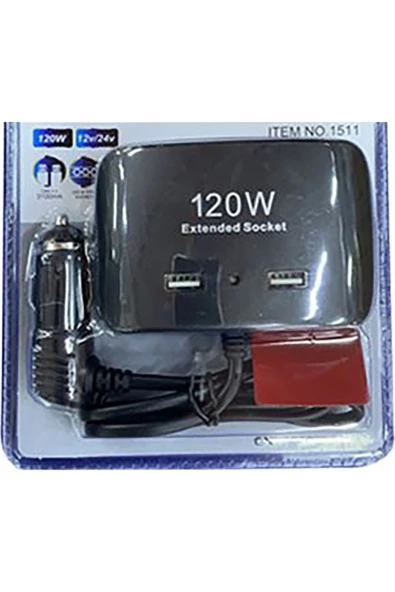 WEHHLER Tüm Araçlar İçin Kablolu Çakmak Çoğaltıcı: 5 Cihaz Destekli, 120W Güçlü Çözüm - 4