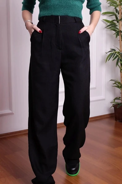 Quzu Bol Kesim Pantolon 23K71073 - 2