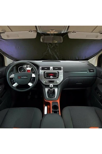 WEHHLER Ford E-Transit 350 L Trend 198 Kw 2024 Ön Cam Güneşliği-Torpido Korucuyu Yuvarlak - 3
