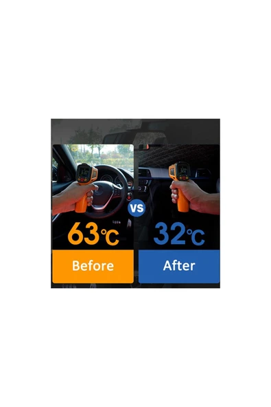 WEHHLER Citroen C5 Aircross 1.2 Hybrid Max E-DCS6 2025 Ön Cam Güneşliği-Torpido Korucuyu Şemsiye Tip - Resim 8