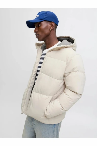 Jack Jones Global Puffer Erkek Ceket 12283517 - Resim 5