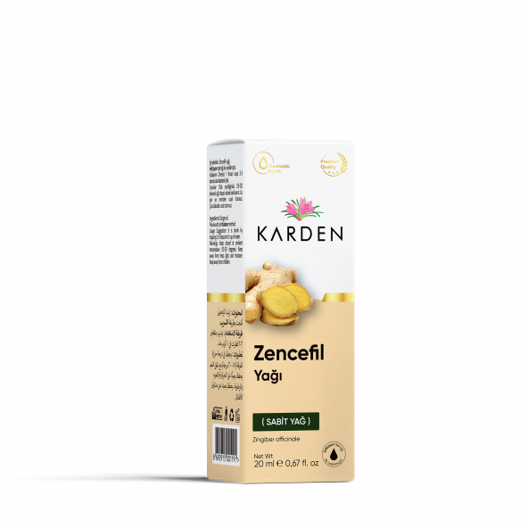 Karden Zencefil Yağı 20 ml - 2