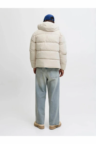 Jack Jones Global Puffer Erkek Ceket 12283517 - Resim 7