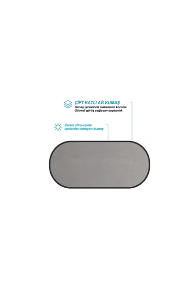 WEHHLER Volkswagen Passat B8 2020-2021-2022-2023 Arka Cam Perdesi-Güneşlik - 4