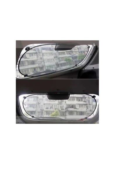 WEHHLER Honda City 2009-2010-2011-2012-2013 Arka Cam Perdesi-Güneşlik - 3