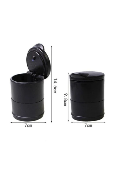 WEHHLER Mercedes E Serisi W213 2020-2021-2022-2023 Mavi Işıklı Kapaklı-Küllük-Bardaklık-Kumbara - Resim 8