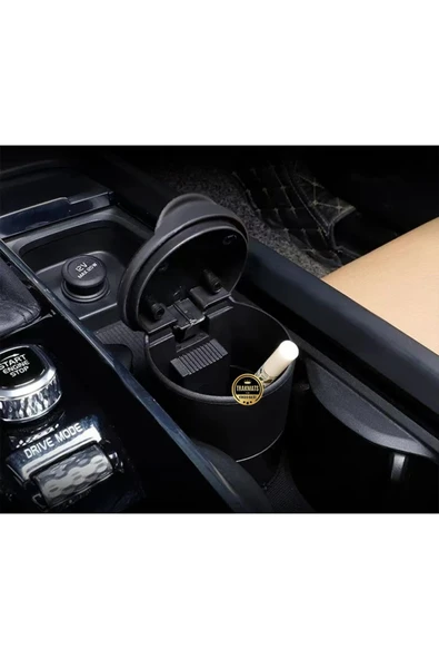 TRAKMATS Renault Megane 4 Sedan 2016-2017-2018-2019-2020-2021-2022-2023-2024-2025 Mavi Işıklı Kapaklı Küllük - 6