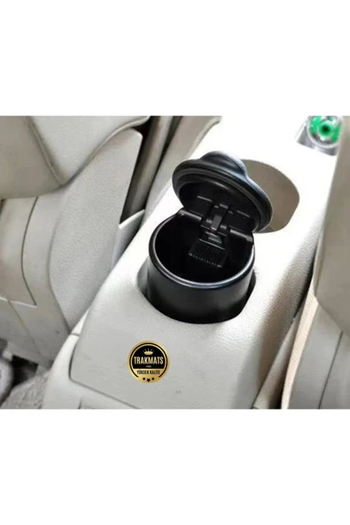 TRAKMATS Renault Megane 4 Sedan 2016-2017-2018-2019-2020-2021-2022-2023-2024-2025 Mavi Işıklı Kapaklı Küllük - 7
