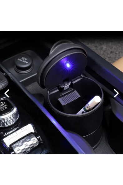 WEHHLER Land Rover Range Rover EVoq-ue 2015-2016-2017-2018 Mavi Işıklı Kapaklı-Küllük-Bardaklık-Kumbara - Resim 2