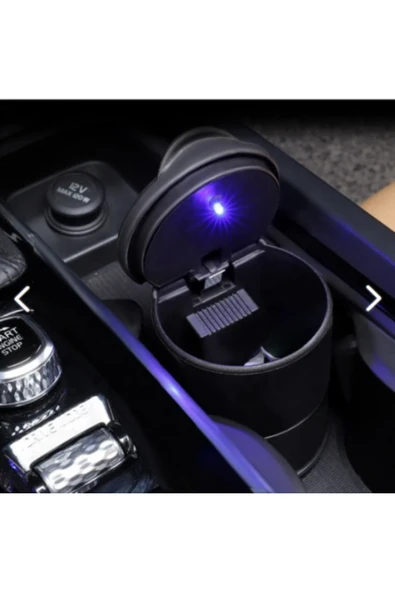 WEHHLER BMW 4 Serisi F36 Grand Coupe 2015-2016-2017-2018-2019 Mavi Işıklı Kapaklı-Küllük-Bardaklık-Kumbara - 1