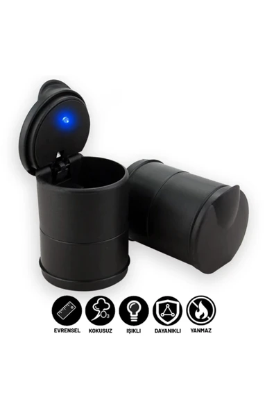 WEHHLER Opel Astra G SW Station Wagon 1998-1999-2000-2001 Mavi Işıklı Kapaklı-Küllük-Bardaklık-Kumbara - Resim 5