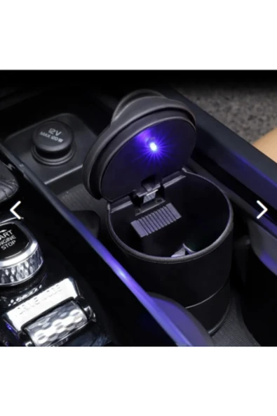 WEHHLER Land Rover Discovery Sport 2019-2020-2021 Mavi Işıklı Kapaklı-Küllük-Bardaklık-Kumbara - 1