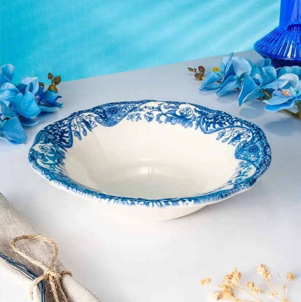 Fecra Vintage Blue Kase 25 Cm - 2