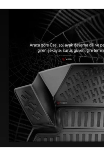 WEHHLER Toyota Corolla Cross 1.8 Flame X-pack Orijinal Havuzlu Paspas Uyumlu 2024-2025 - Resim 4