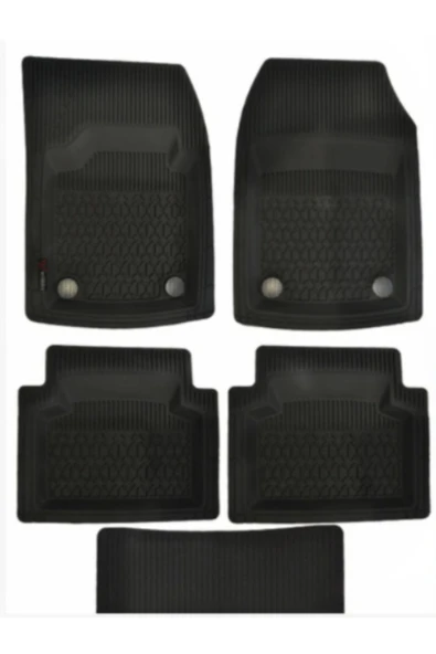 WEHHLER Kia Cerato HB2004-2005-2006-2007-2008 C.R.B Kaliteli Derin Havuzlu Kesilebilir Paspas - 2