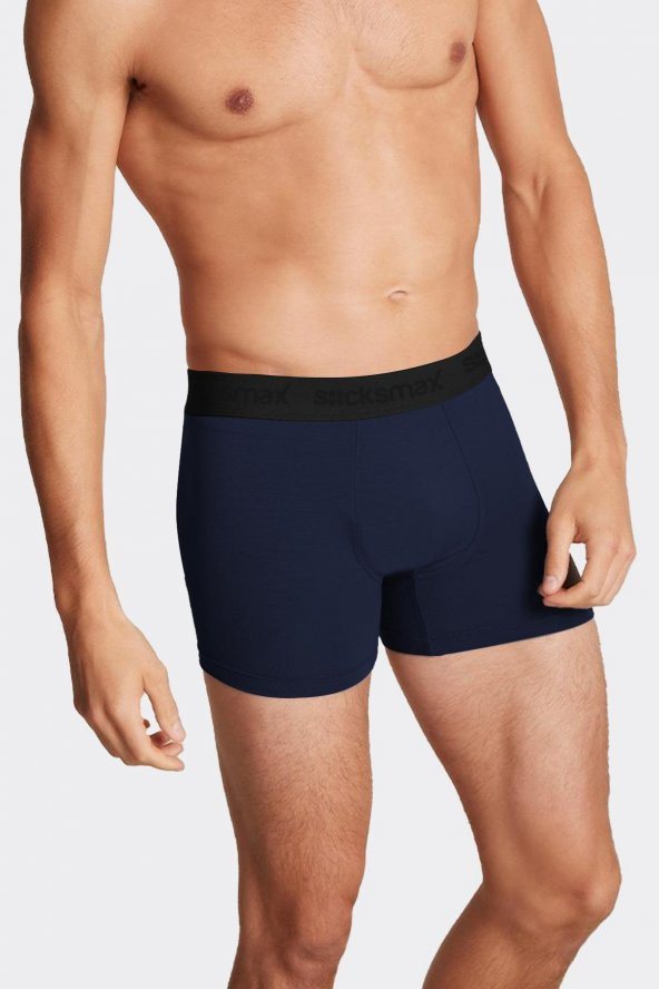 Socksmax Erkek Pamuklu 3 Renkli 3lü Boxer - 2