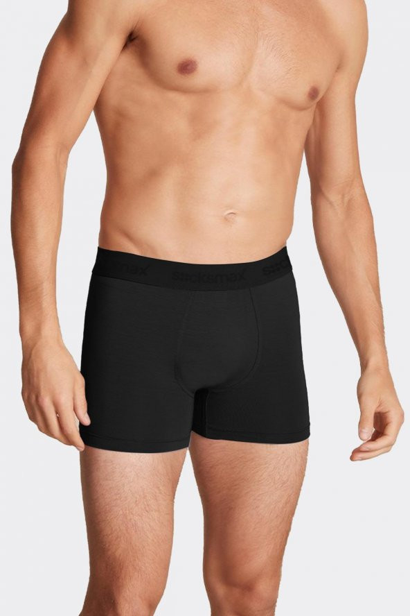 Socksmax Erkek Pamuklu 3 Renkli 3lü Boxer - 3