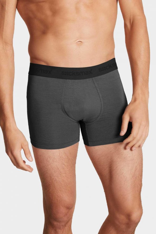 Socksmax Erkek Pamuklu 3 Renkli 3lü Boxer - 4