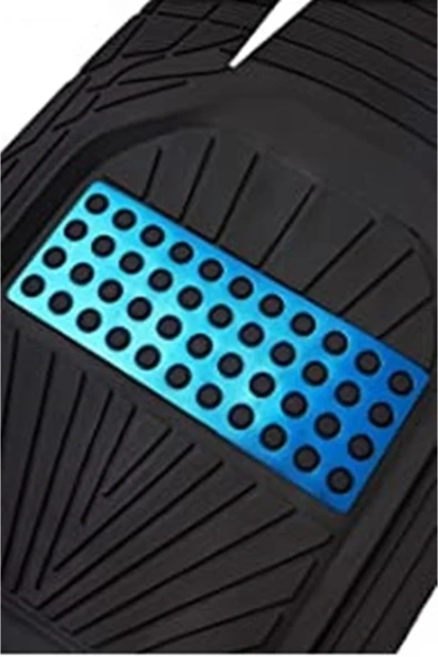 Beka52 Mitsubishi Lancer 2010 Uyumlu  4D Havuzlu Yeni Nesil Universal Paspas Mavi - 5