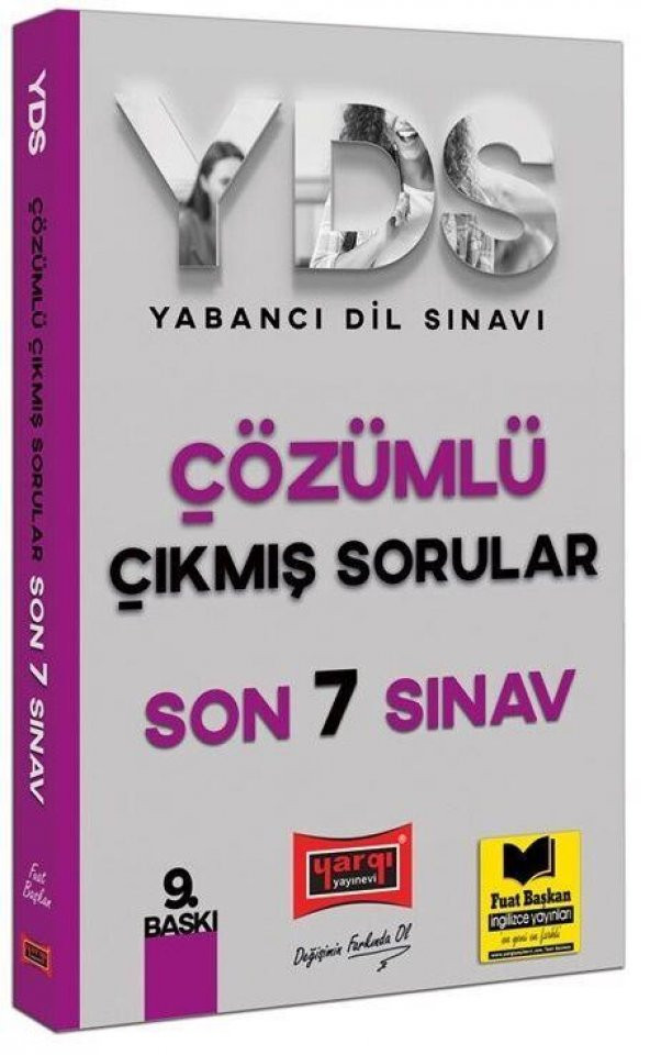 YDS Son 7 Sınav Çözümlü Çıkmış Sorular Yargı Yayınları - 1