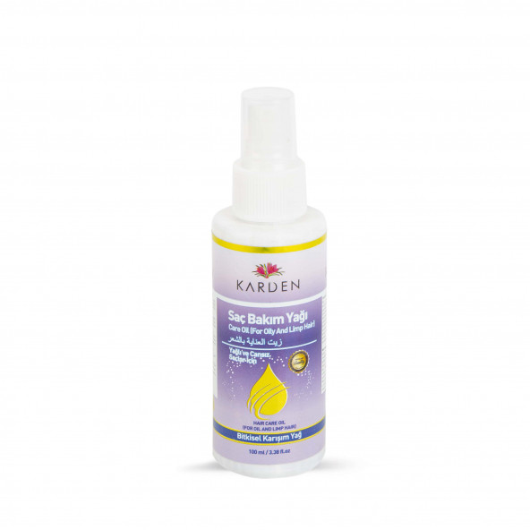 Karden Saç (Yağlı) Bakım Yağı 100 ml - 3