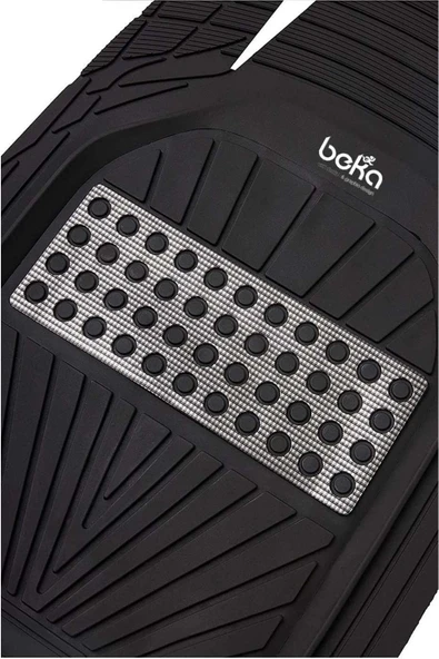 Beka52 Citroen C1 2011 4d Havuzlu Yeni Nesil Universal Paspas Krom Gri - 5