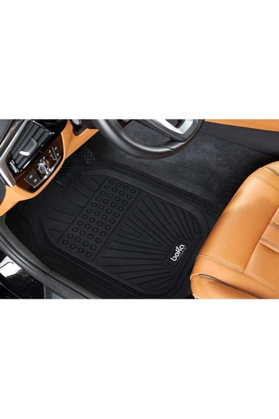 Beka52 Renault Scenic 3 (5 Koltuklu) 2014 4d Havuzlu Yeni Nesil Universal Paspas Krom Gri - Resim 6