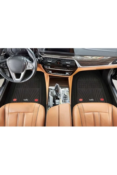 Beka52 Kia Ceed Hb 2011 4d Havuzlu Yeni Nesil Universal Paspas Krom Gri - 5