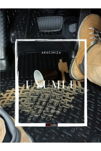 WEHHLER Ford Courier 1.5 Ecoblue Deluxe Otomatik Vites Orijinal Havuzlu Paspas 2024 - Resim 6