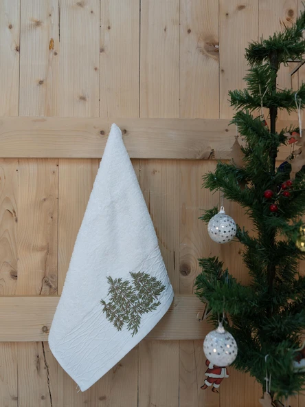 Pamuklu 2'li Şirin Nakışlı Hediyelik Havlu Seti Baveno - Resim 4