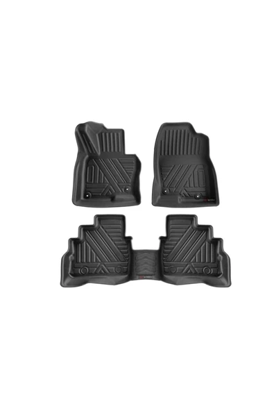 WEHHLER TOGG T10X 2023-2024-2025 4D CARBON DESEN PREMIUM PASPAS - Resim 3