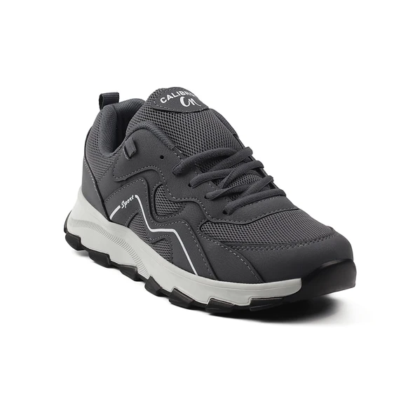 Erkek Füme Spor Ayakkabı Rahat Günlük Sneaker Yürüyüş Koşu Hafif Taban Bağcıklı - Resim 2