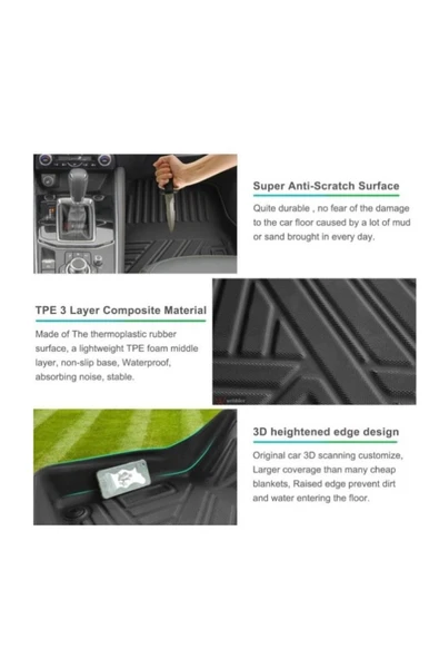 WEHHLER VOLVO S90 2016-2017-2018-2019-2020-2021-2022-2023-2024-2025 4D CARBON DESEN PREMIUM PASPAS - 6