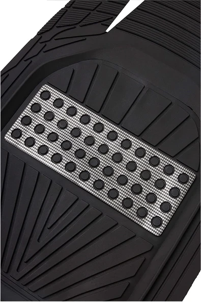 Beka52 Volkswagen New Beetle 2014 4d Havuzlu Yeni Nesil Universal Paspas Krom Gri - Resim 3