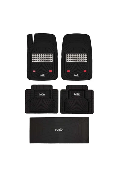 Beka52 Mercedes A Serisi W177 Hb Kulaklı 2021 4d Havuzlu Yeni Nesil Universal Paspas Krom Gri - Resim 4