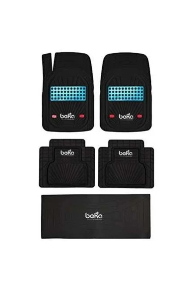 Beka52 Citroen C1 2007 4d Havuzlu Yeni Nesil Universal Paspas Mavi - Resim 4